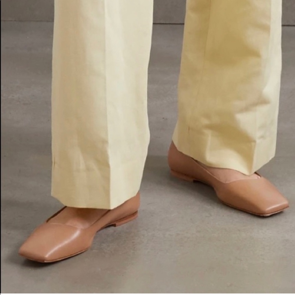 Aeyde nude flats